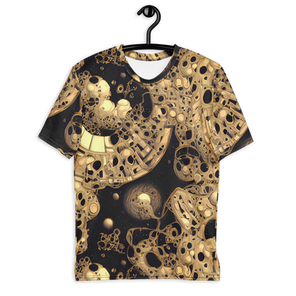 Men's Crew Neck T-Shirt - Baroque Orbit