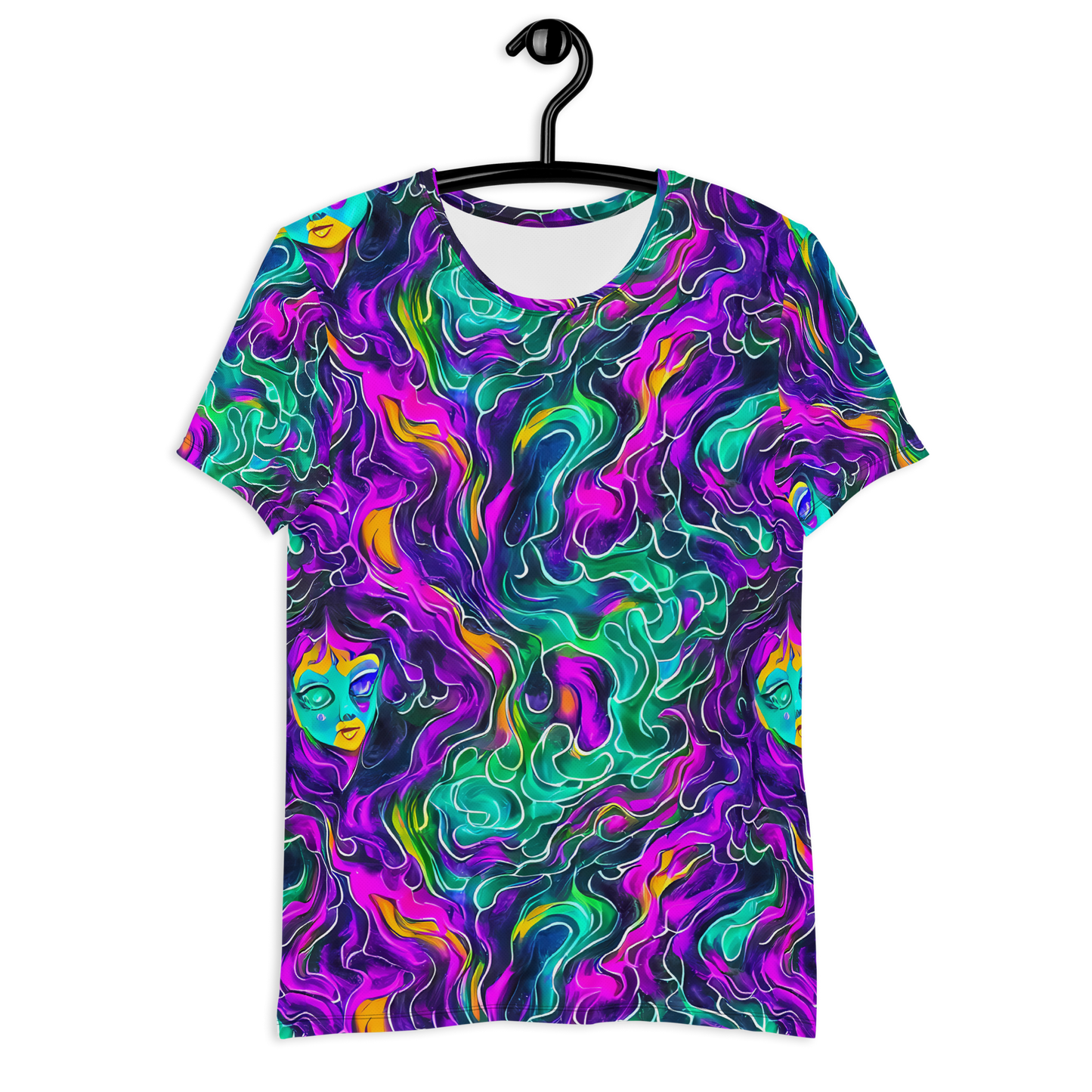 Men's Athletic T-Shirt - Vortex Dream