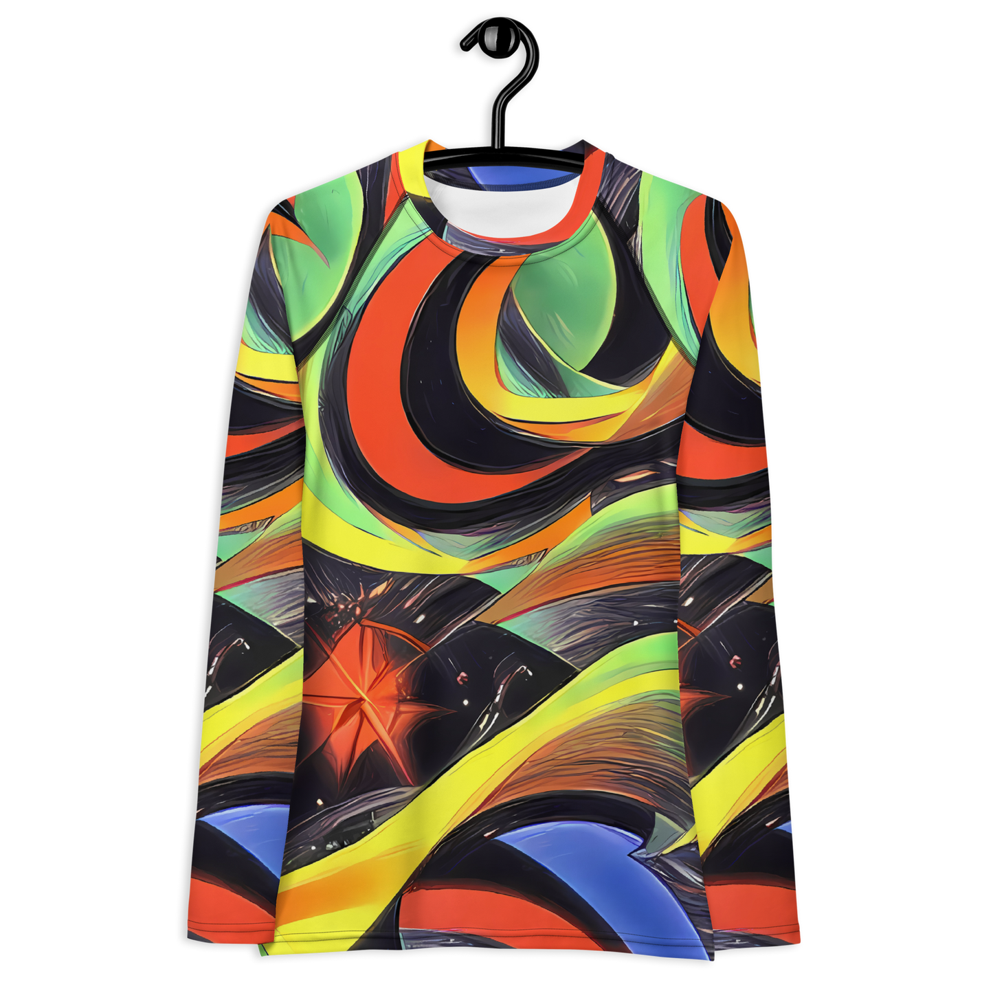 Women's Rash Guard - Tenggren Whirl