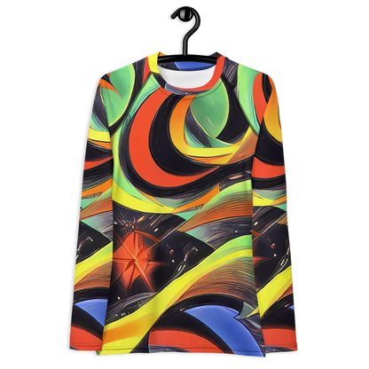 Women's Rash Guard - Tenggren Whirl