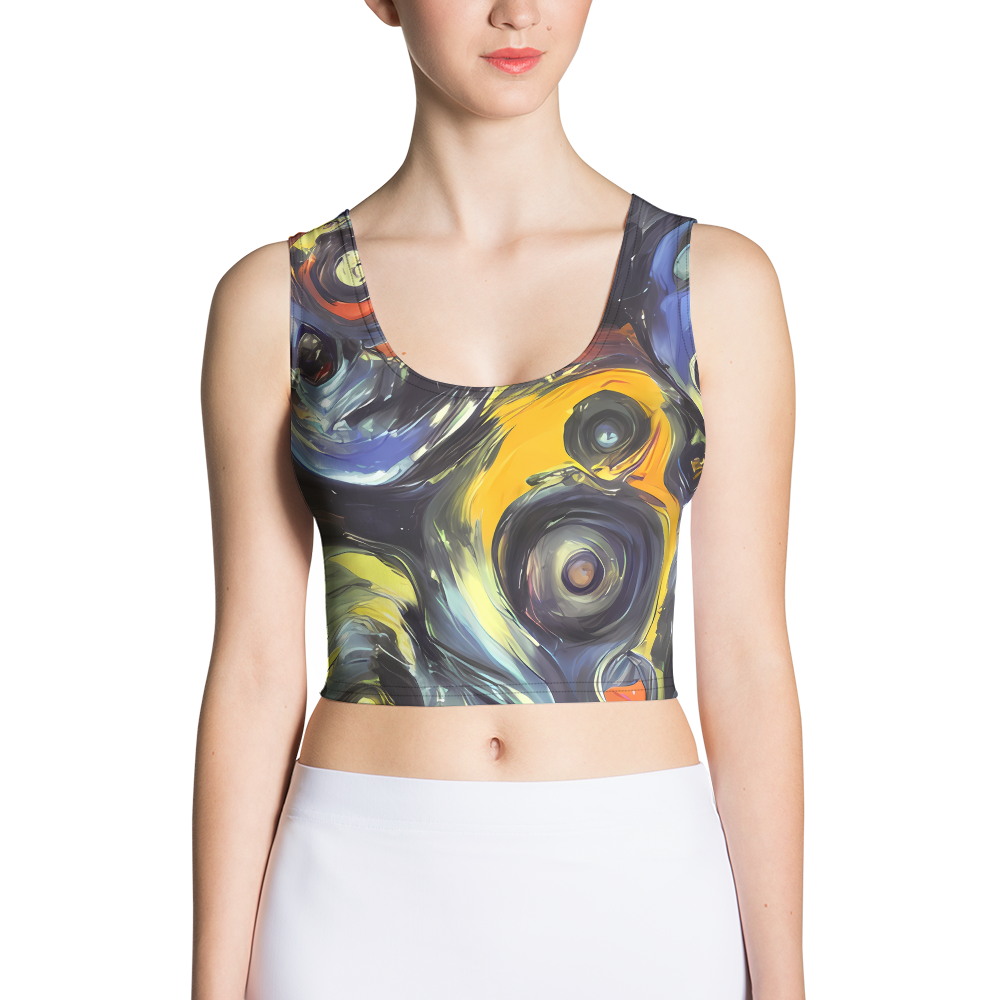 Crop Top - Corinthian Swirl