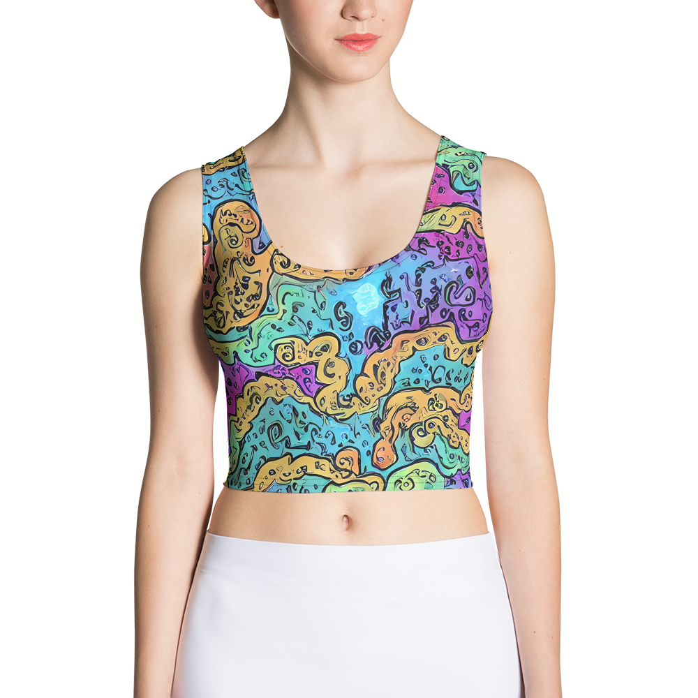 Crop Top - Intergalactic Graffiti