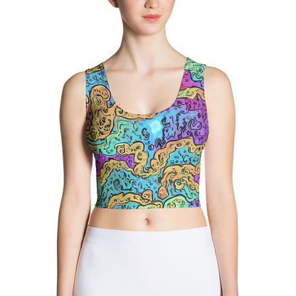 Crop Top - Intergalactic Graffiti