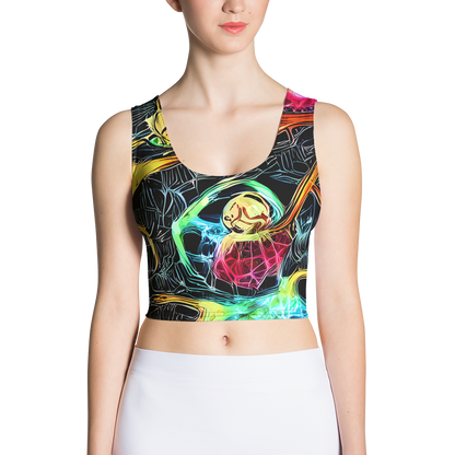 Crop Top - Psychedelic Pulsar