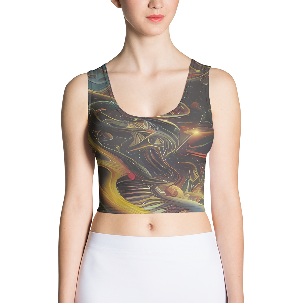 Crop Top - Galactic Swirl