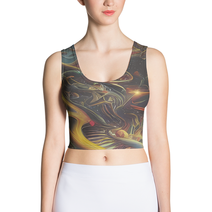 Crop Top - Galactic Swirl