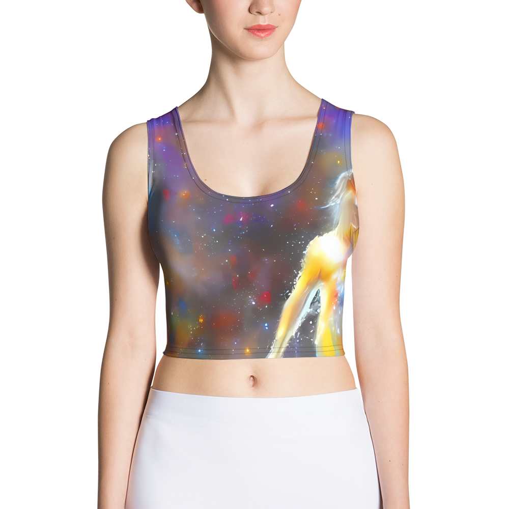 Crop Top - Impressionist Drift