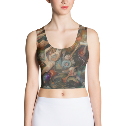 Crop Top - Copper Swirl