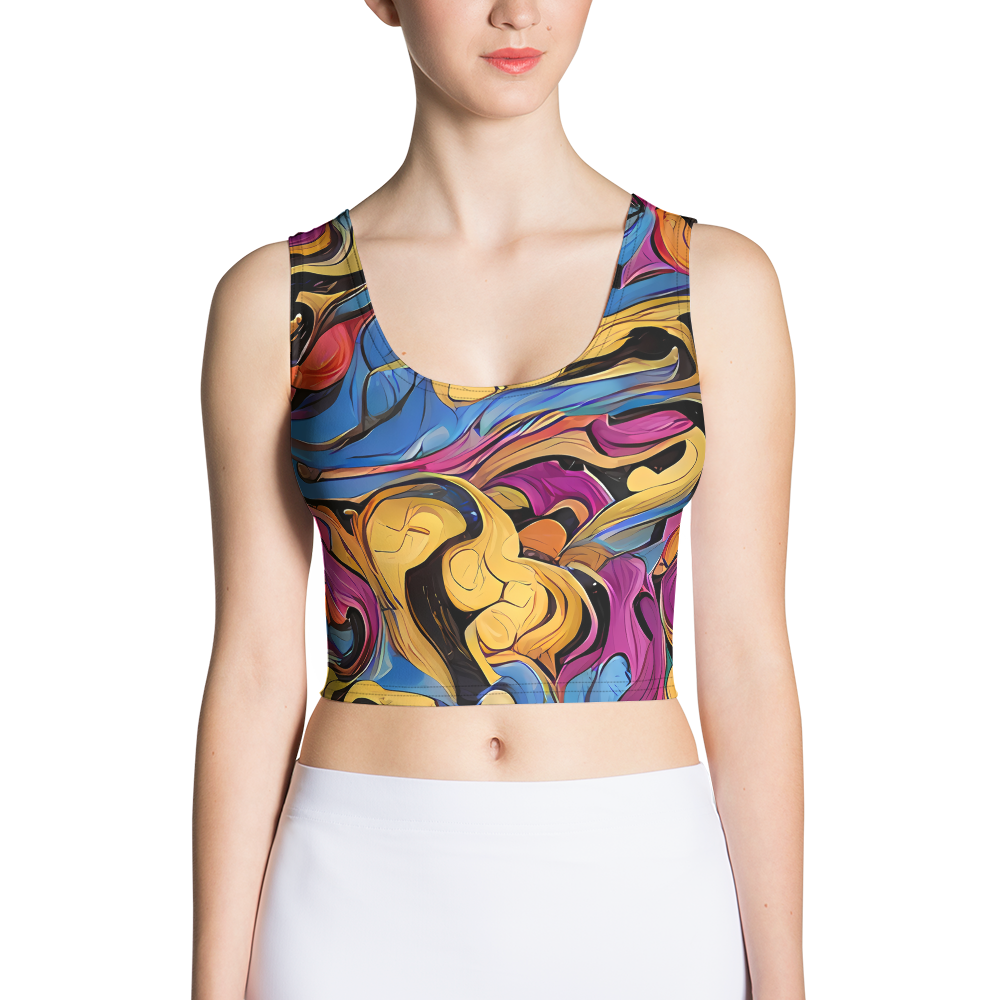 Crop Top - Bosschaert Whorls