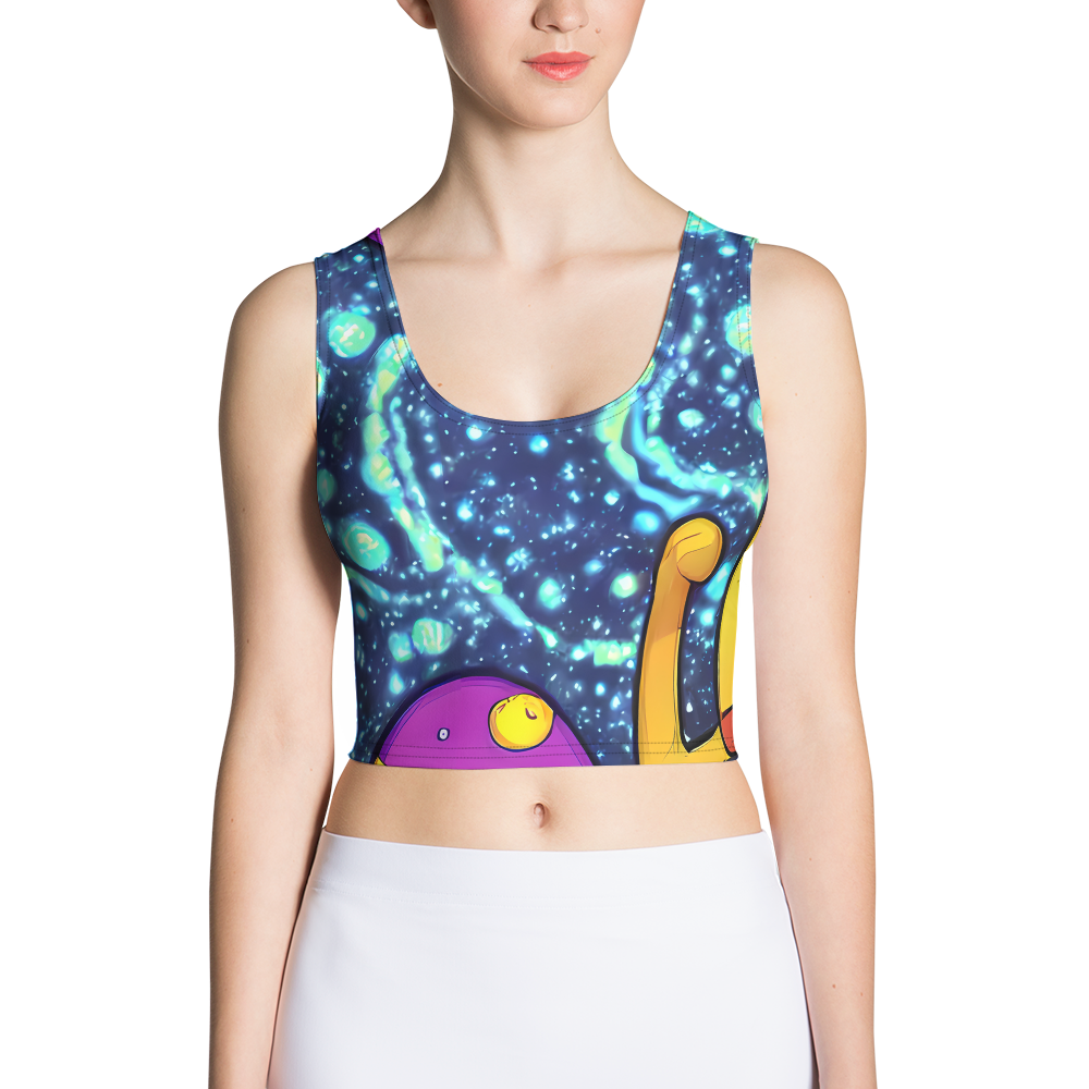 Crop Top - Cosmic Siblings