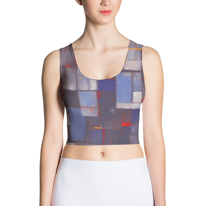 Crop Top - Cubist Rhythm