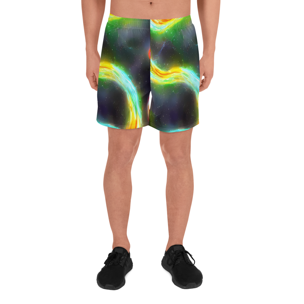 Men's Athletic Shorts - Sherwood Swirl