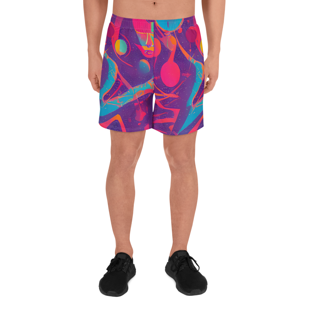 Men's Athletic Shorts - Spheric Rhapsody