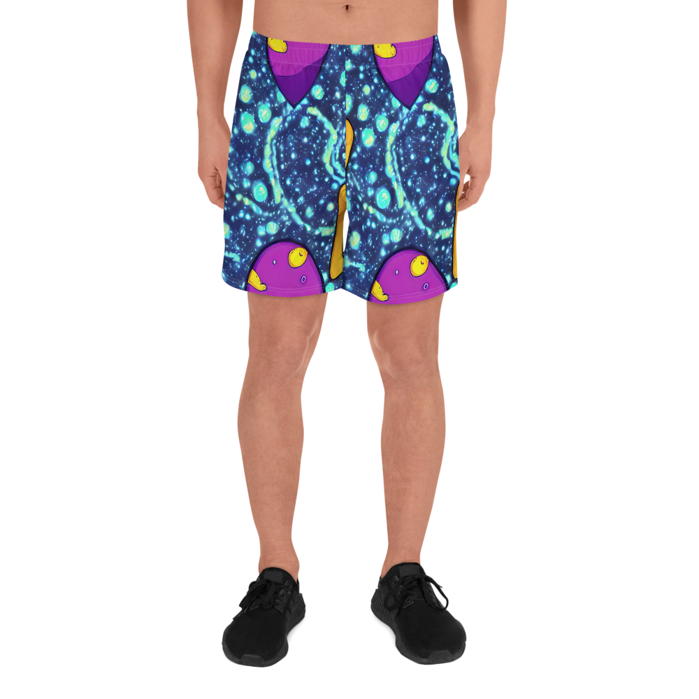 Men's Athletic Shorts - Cosmic Siblings