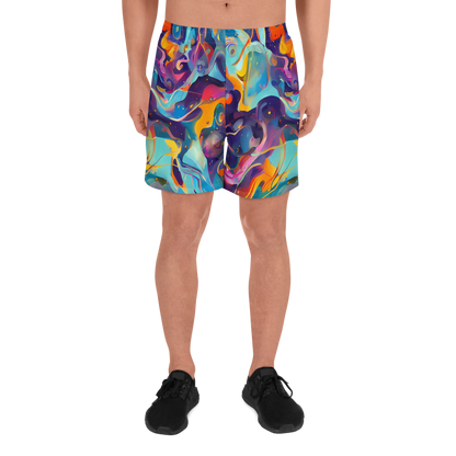 Men's Athletic Shorts - Whimsical Fusion