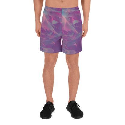 Men's Athletic Shorts - Dreamscape Swirl