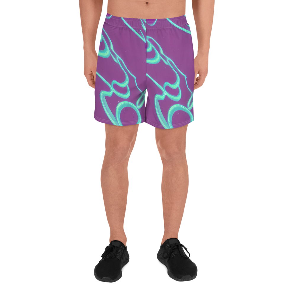 Men's Athletic Shorts - Neon Drift