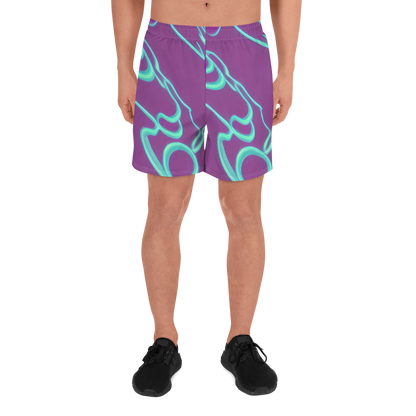 Men's Athletic Shorts - Neon Drift