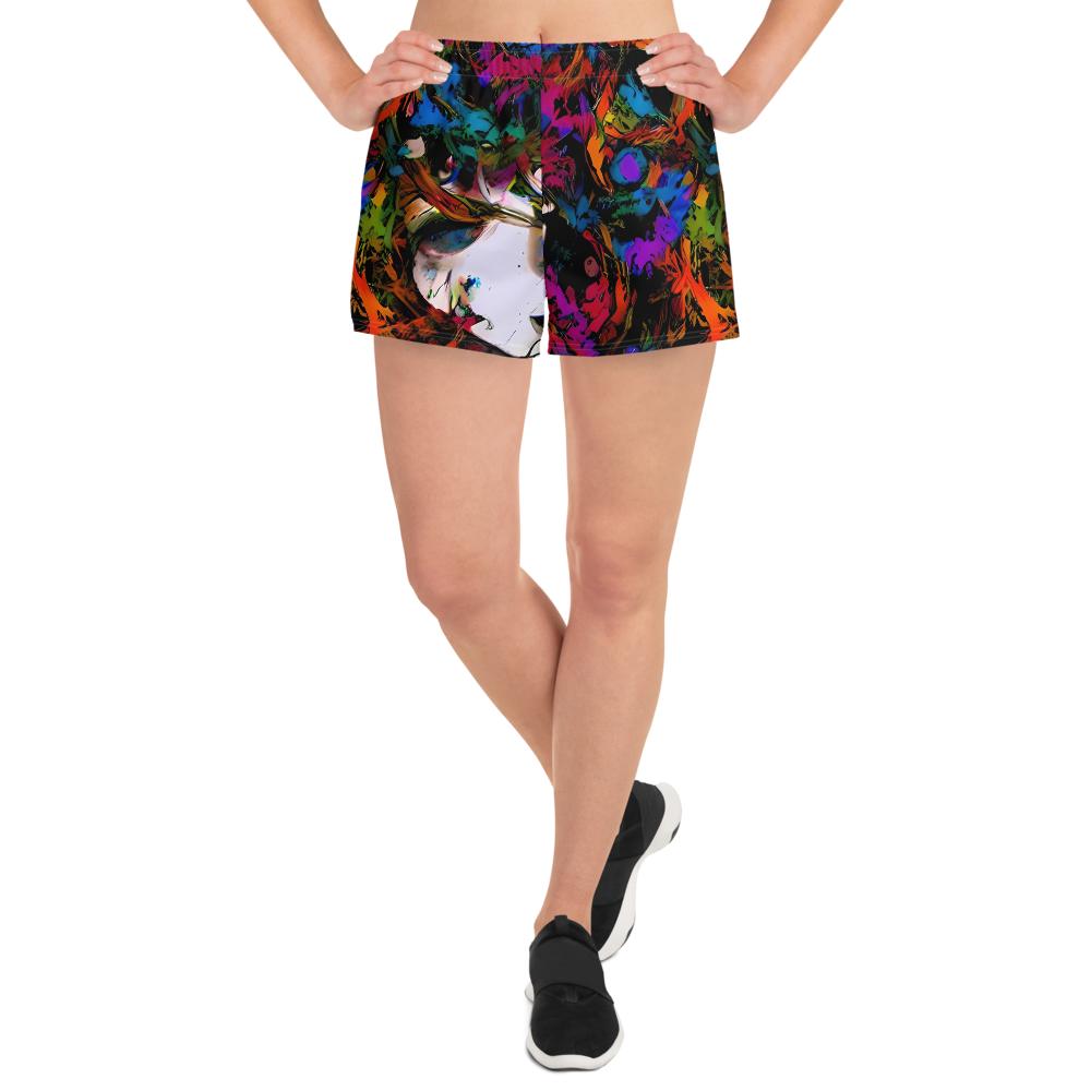 Women’s Athletic Shorts - Sultry Smoke