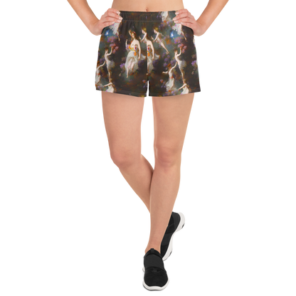 Women’s Athletic Shorts - Winterhalter Whimsy