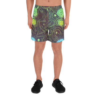 Men's Athletic Shorts - Starfield Scrolls