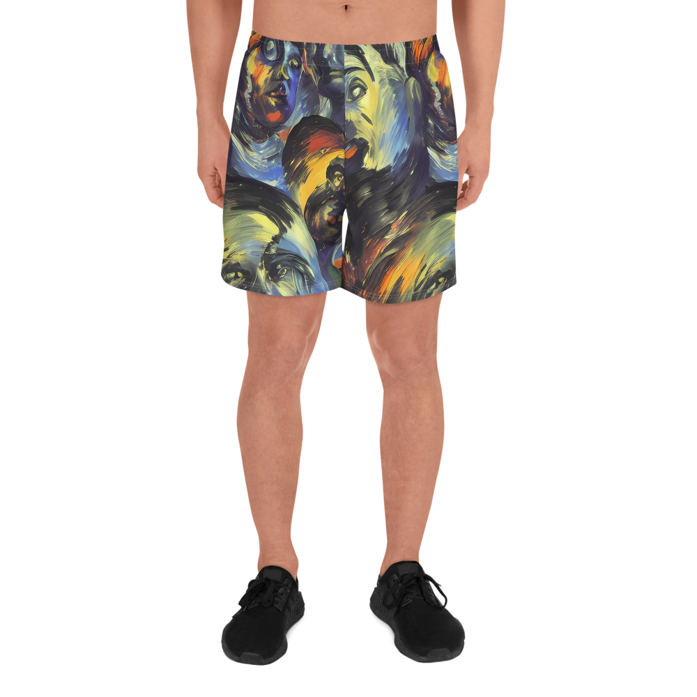 Men's Athletic Shorts - Cosmic Visages