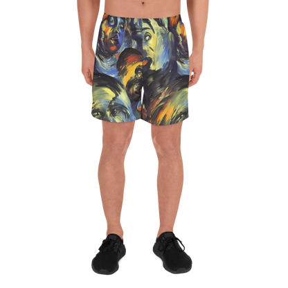 Men's Athletic Shorts - Cosmic Visages