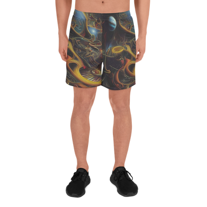 Men's Athletic Shorts - Galactic Swirl