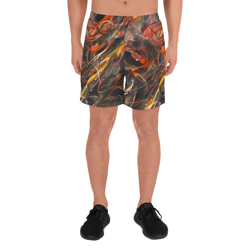 Men's Athletic Shorts - Temporal Vortex