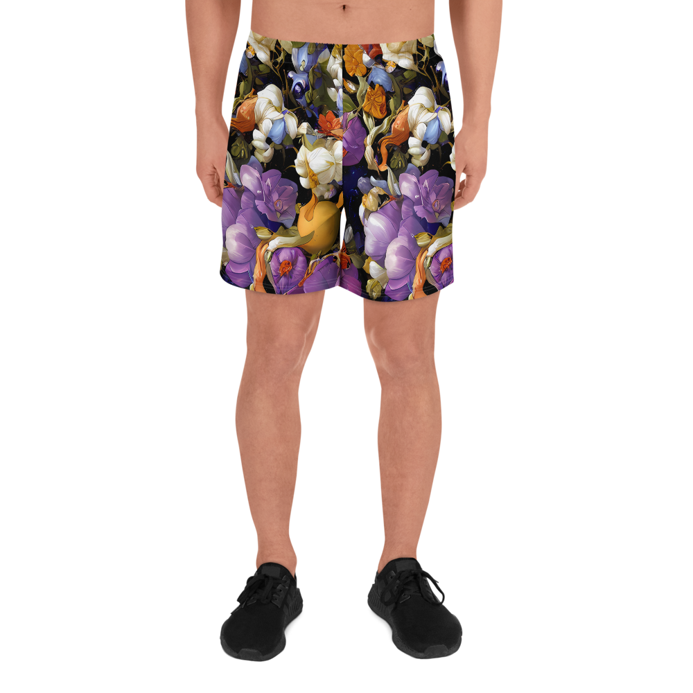 Men's Athletic Shorts - Blooming Cosmos