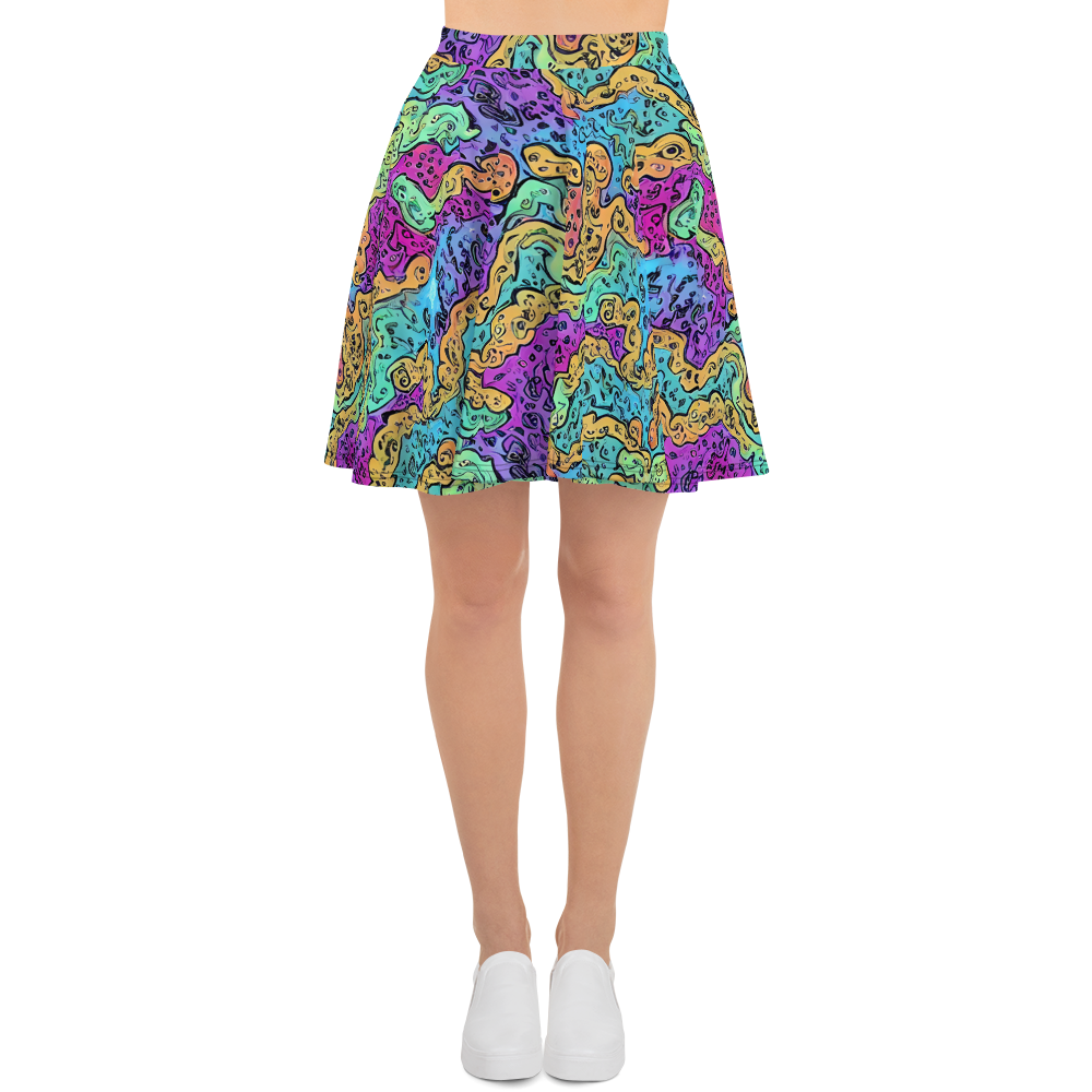 Skater Skirt - Intergalactic Graffiti