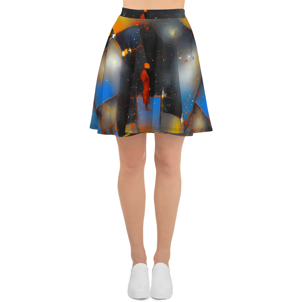 Skater Skirt - Monet's Matrix