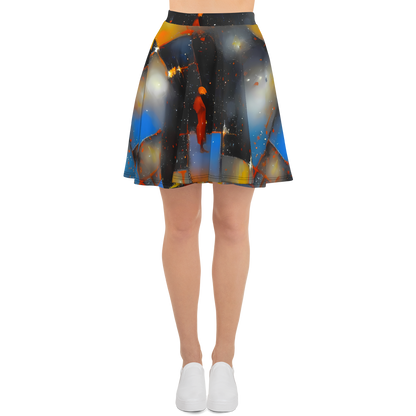 Skater Skirt - Monet's Matrix