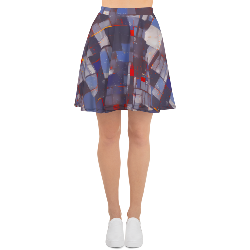 Skater Skirt - Cubist Rhythm