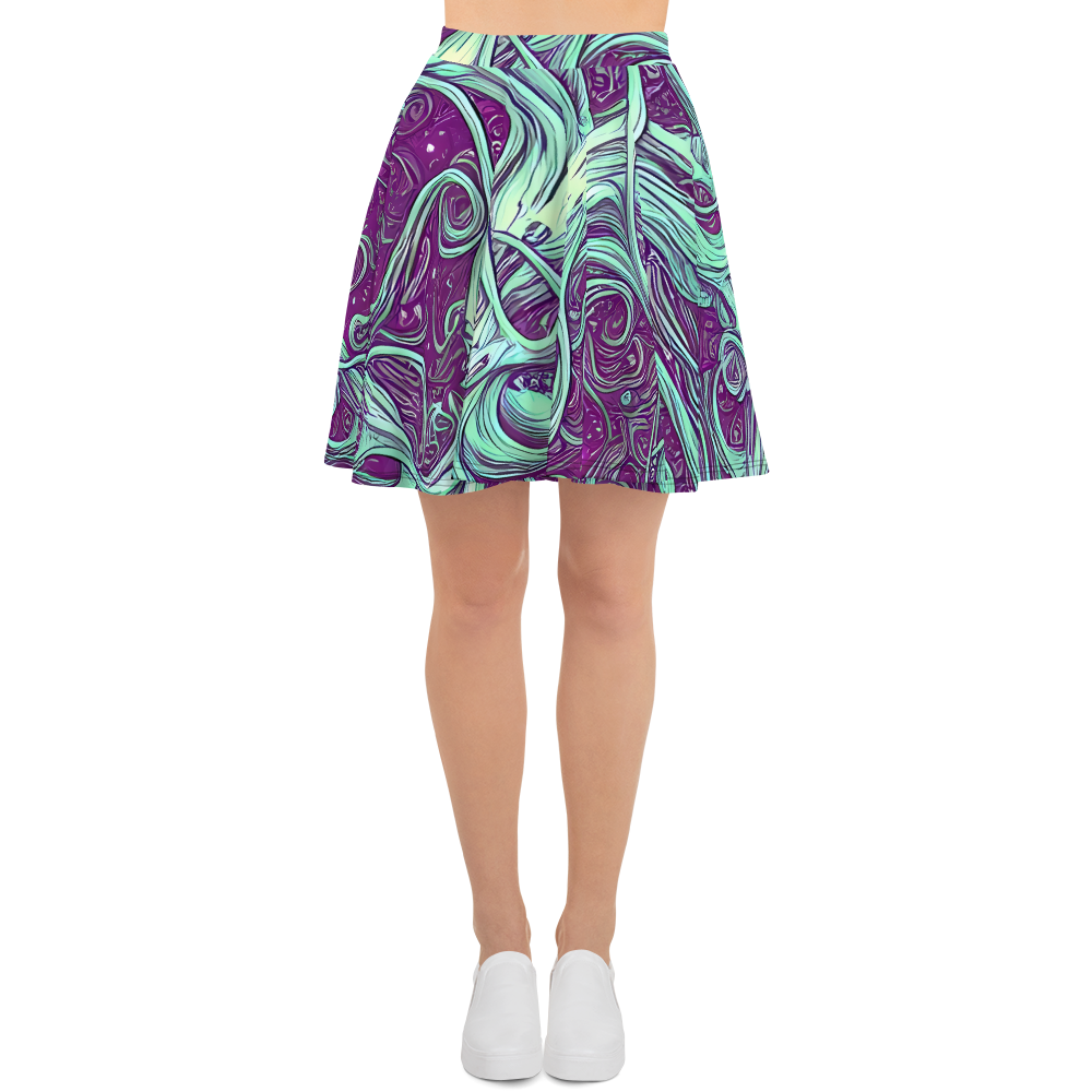 Skater Skirt - Temple Swirls