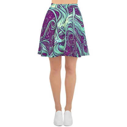 Skater Skirt - Temple Swirls