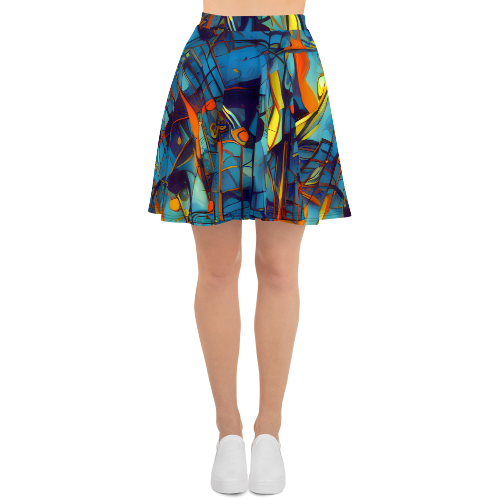 Skater Skirt - Abstract Eddy