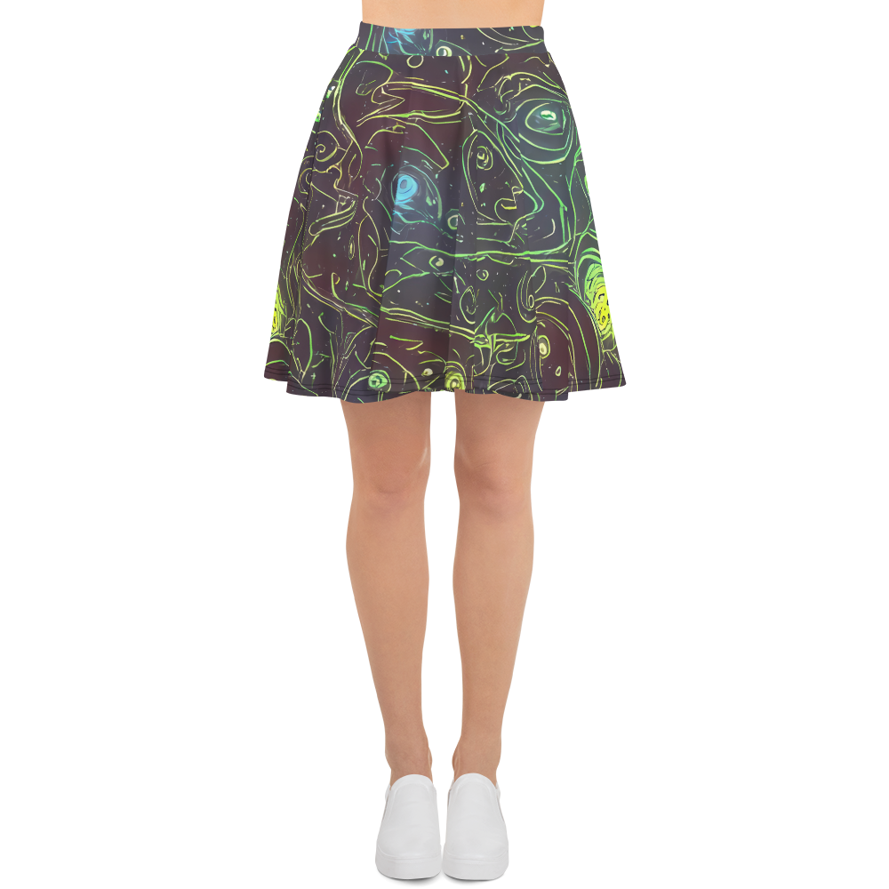 Skater Skirt - Starfield Scrolls