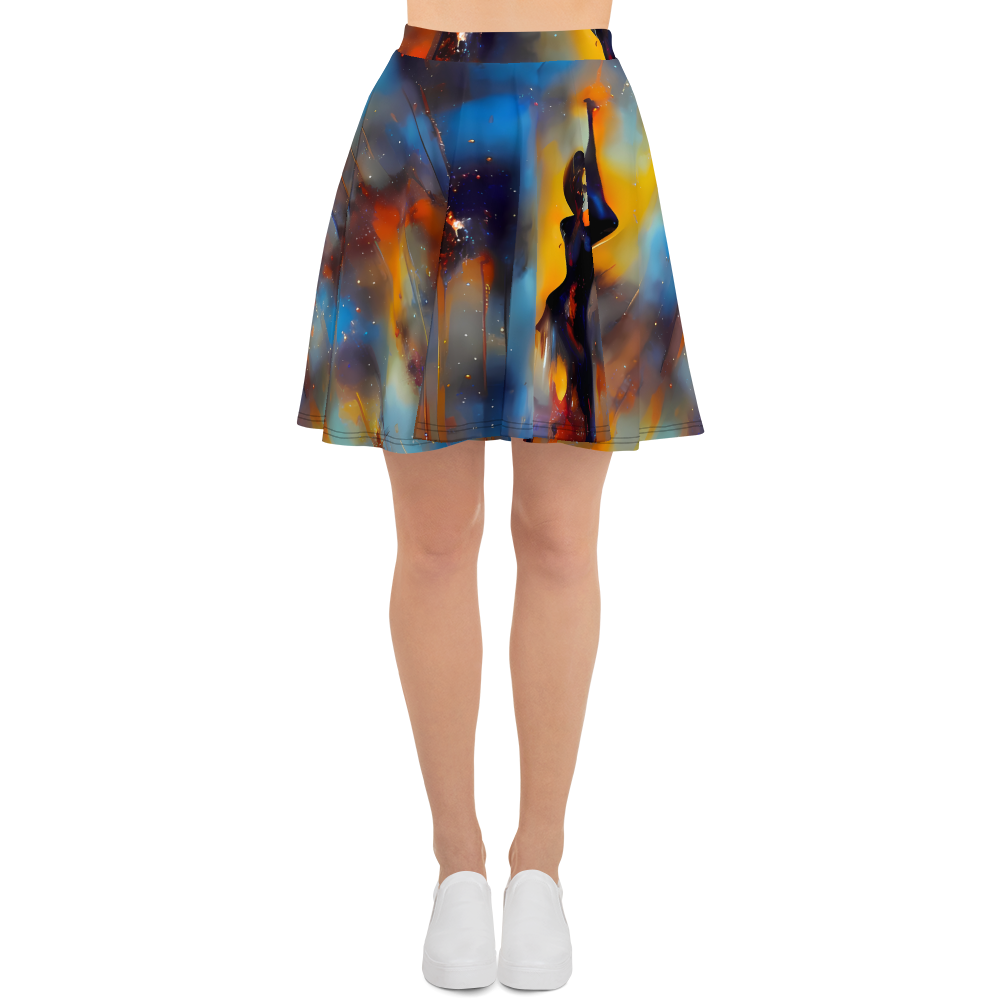 Skater Skirt - Cobalt Vogue