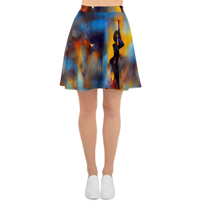 Skater Skirt - Cobalt Vogue