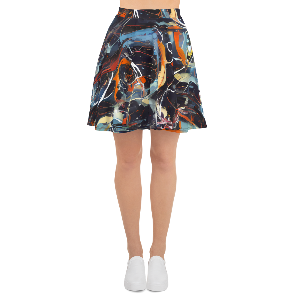 Skater Skirt - Neo-Splash Labyrinth