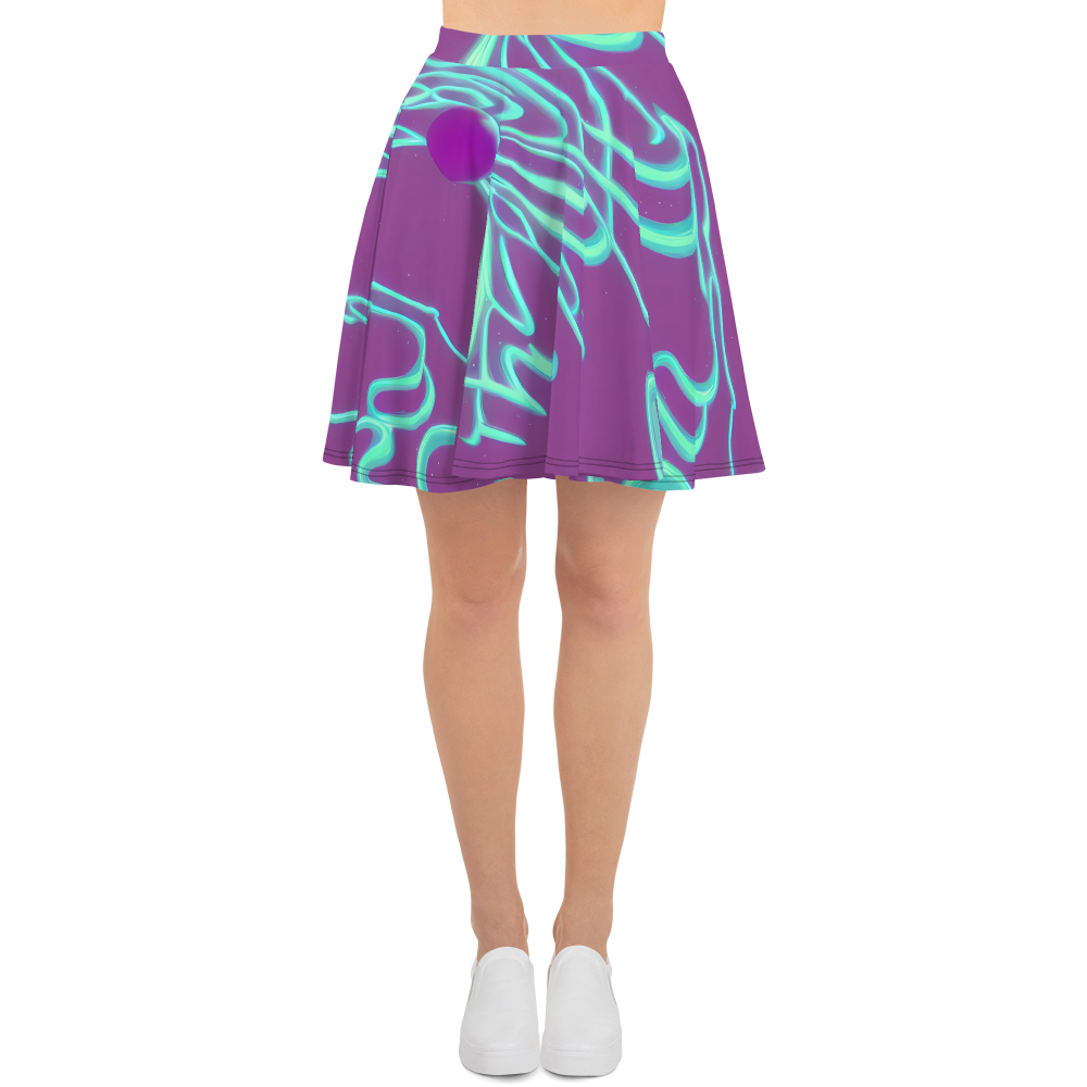 Skater Skirt - Neon Drift