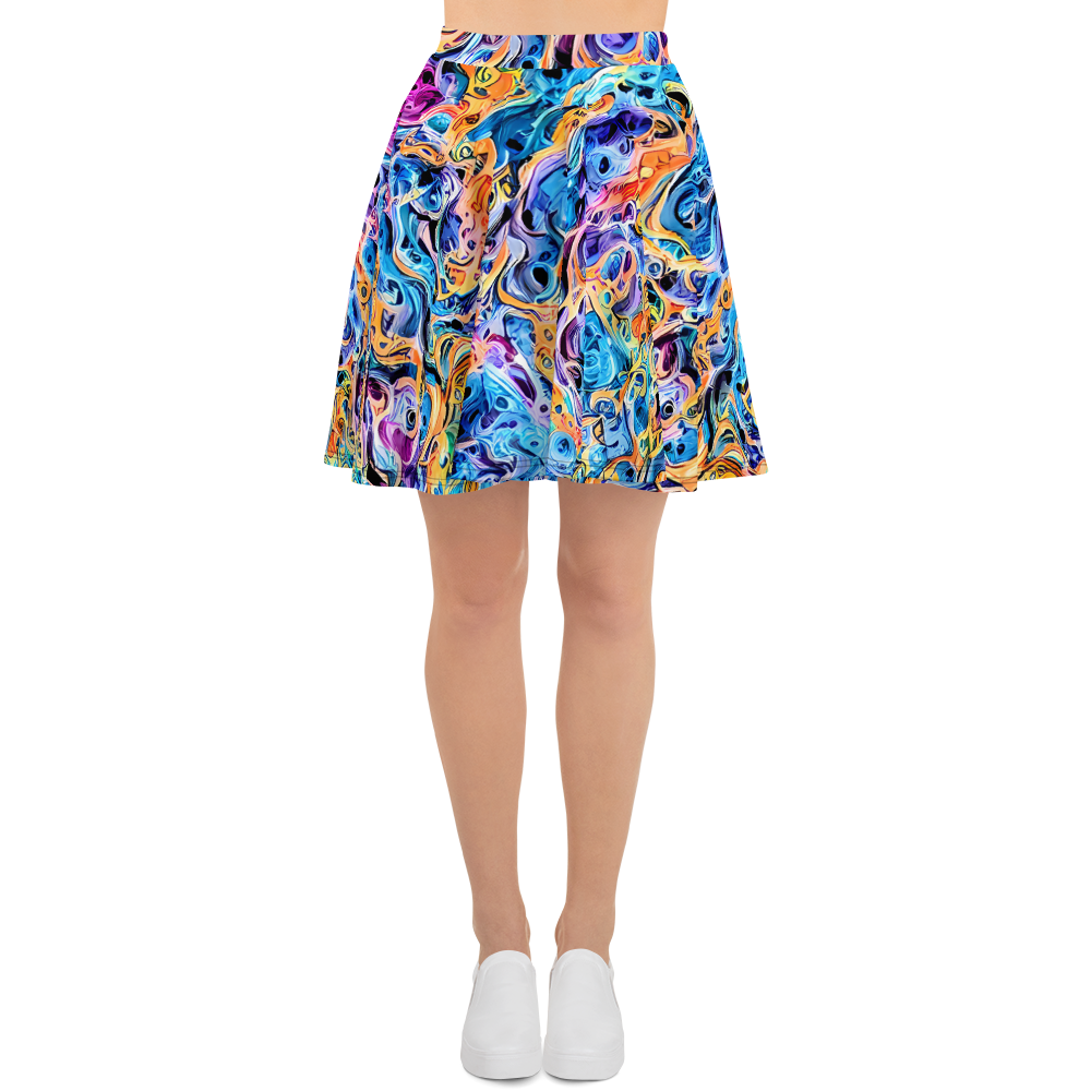 Skater Skirt - Rococo Vortex