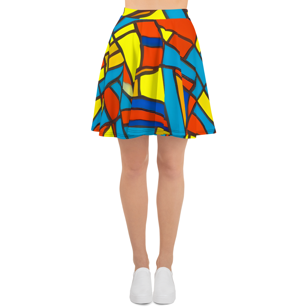 Skater Skirt - Mondrian Mesh