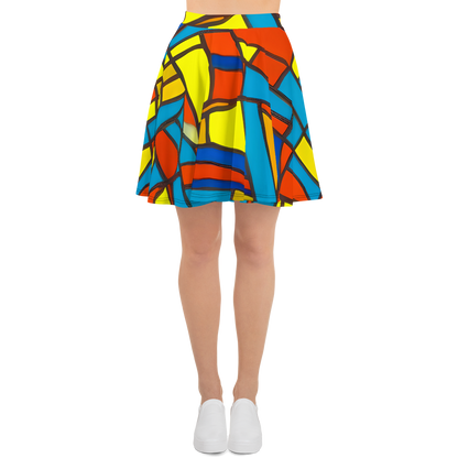 Skater Skirt - Mondrian Mesh