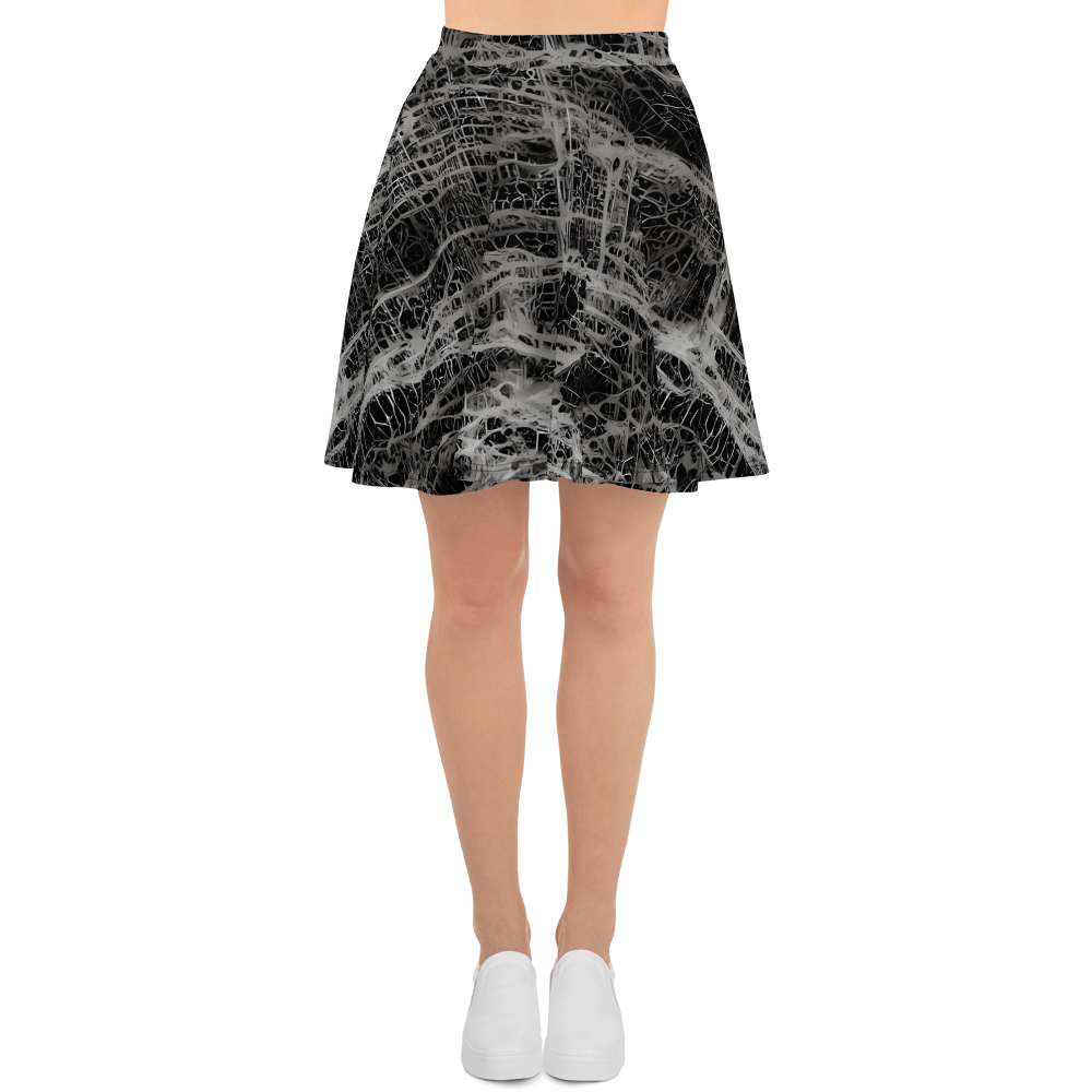 Skater Skirt - Monochrome Mesh