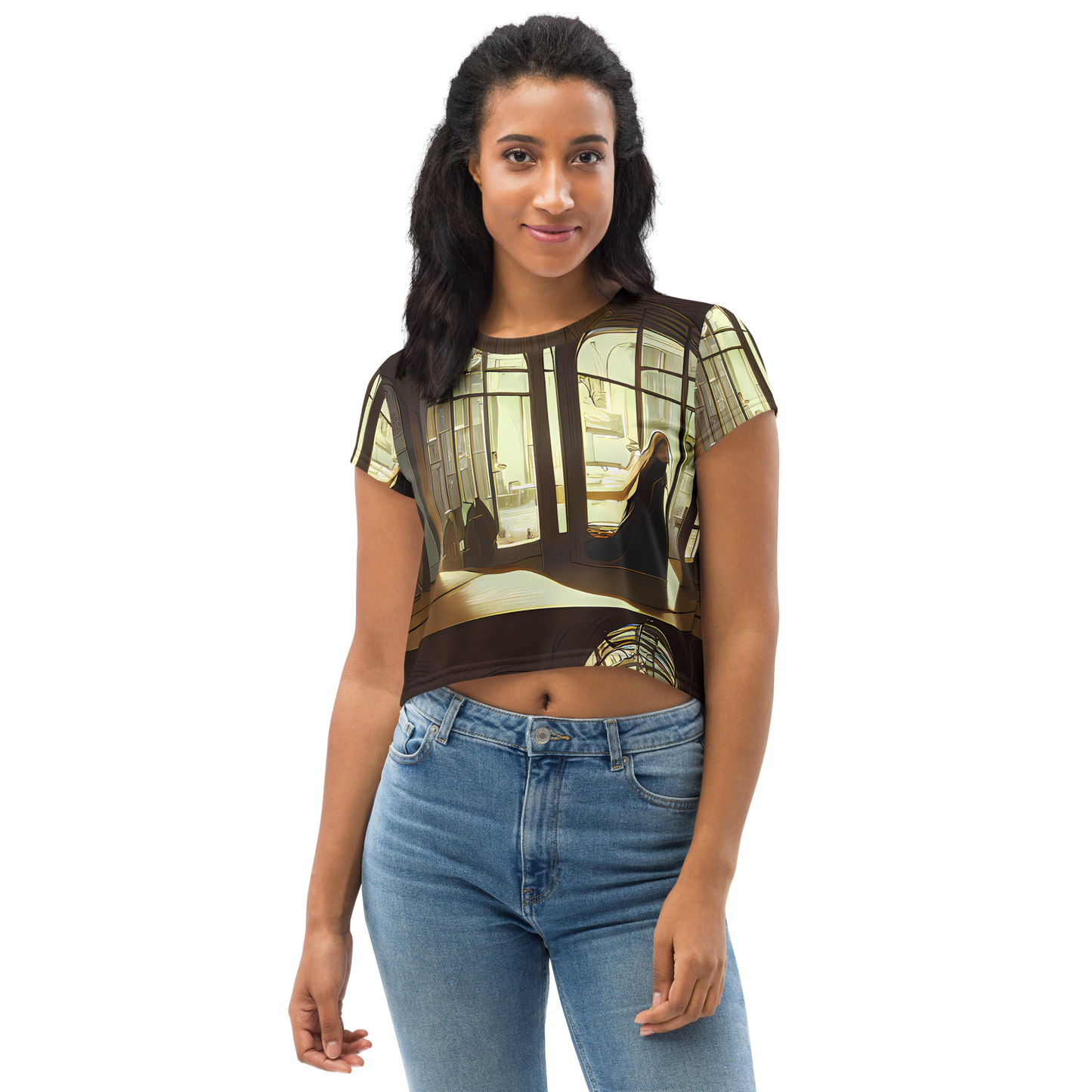 Women's Crop Tee - Dutch Perspective