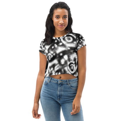Women's Crop Tee - Bernhard Swirl