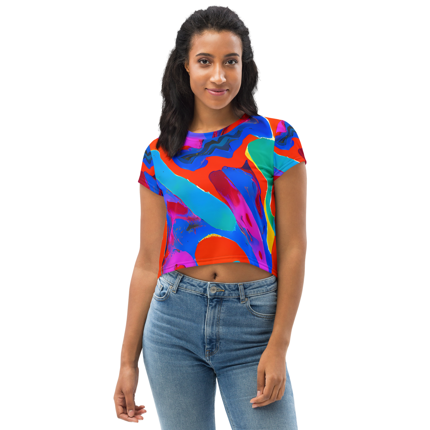 Women's Crop Tee - Irvin Rhapsody