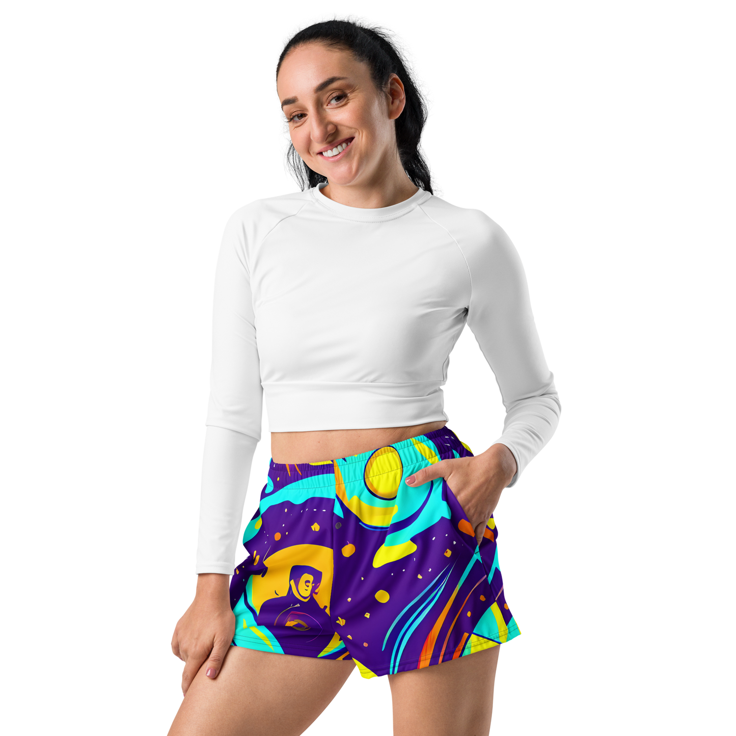 Women’s Athletic Shorts - Blasted Bazaar